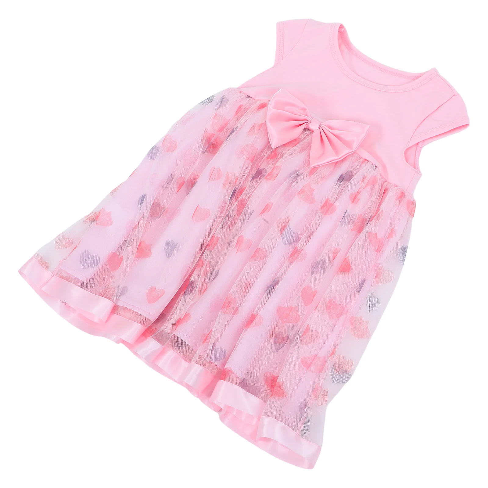 Sleeveless Dress Mesh Splicing Heart Design Toddler Clothes Girls Party Outfit Comfortable Breathable Dresses
Sleeveless Dress Mesh Splicing Heart Design Toddler Clothes Girls Party Outfit Comfortable Breathable Dresses
