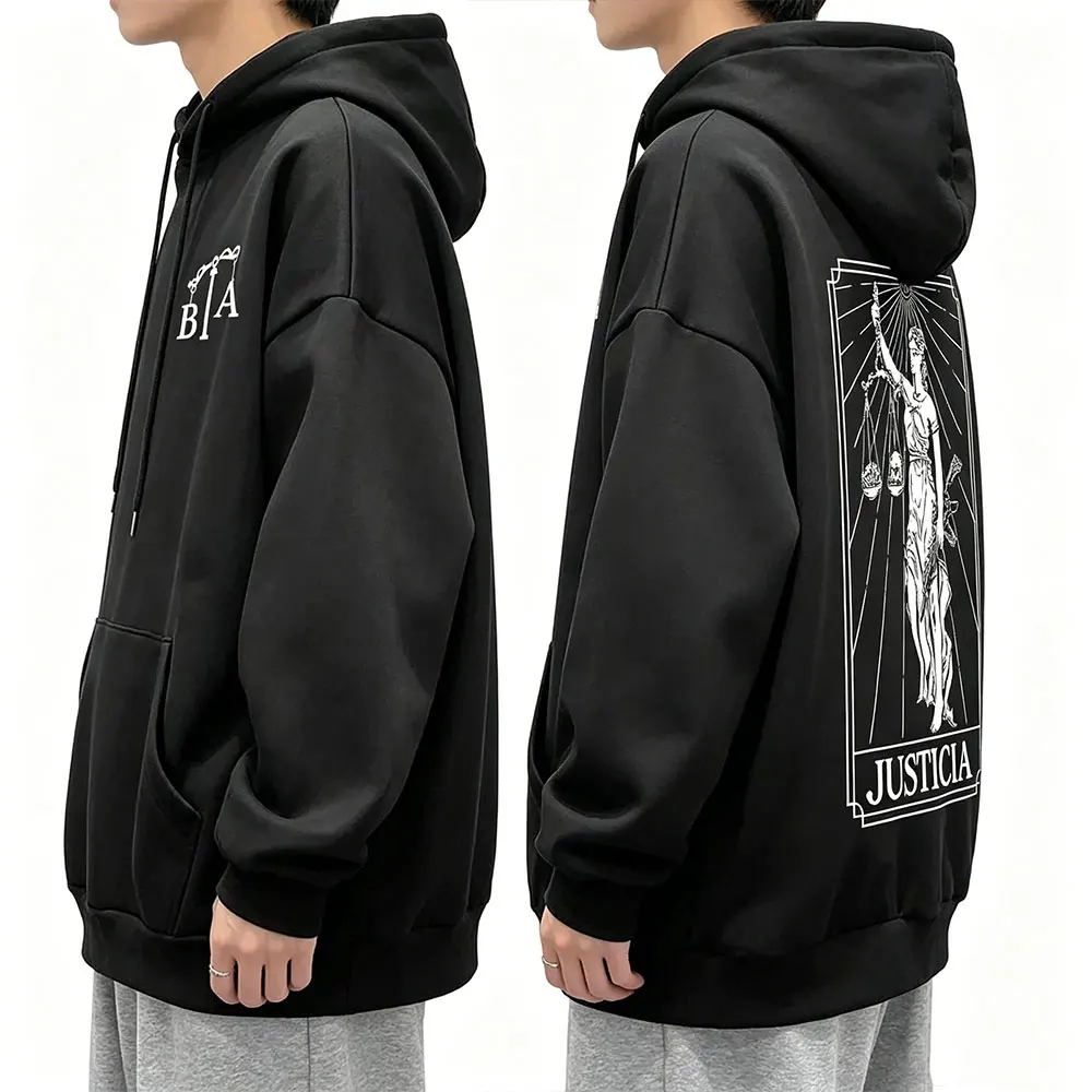 Brothers in Arms Justicia Double Sided Print Hoodie Men Women Casual Vintage Hooded Sweatshirt Male Fashion Oversized Hoodies
Brothers in Arms Justicia Double Sided Print Hoodie Men Women Casual Vintage Hooded Sweatshirt Male Fashion Oversized Hoodies