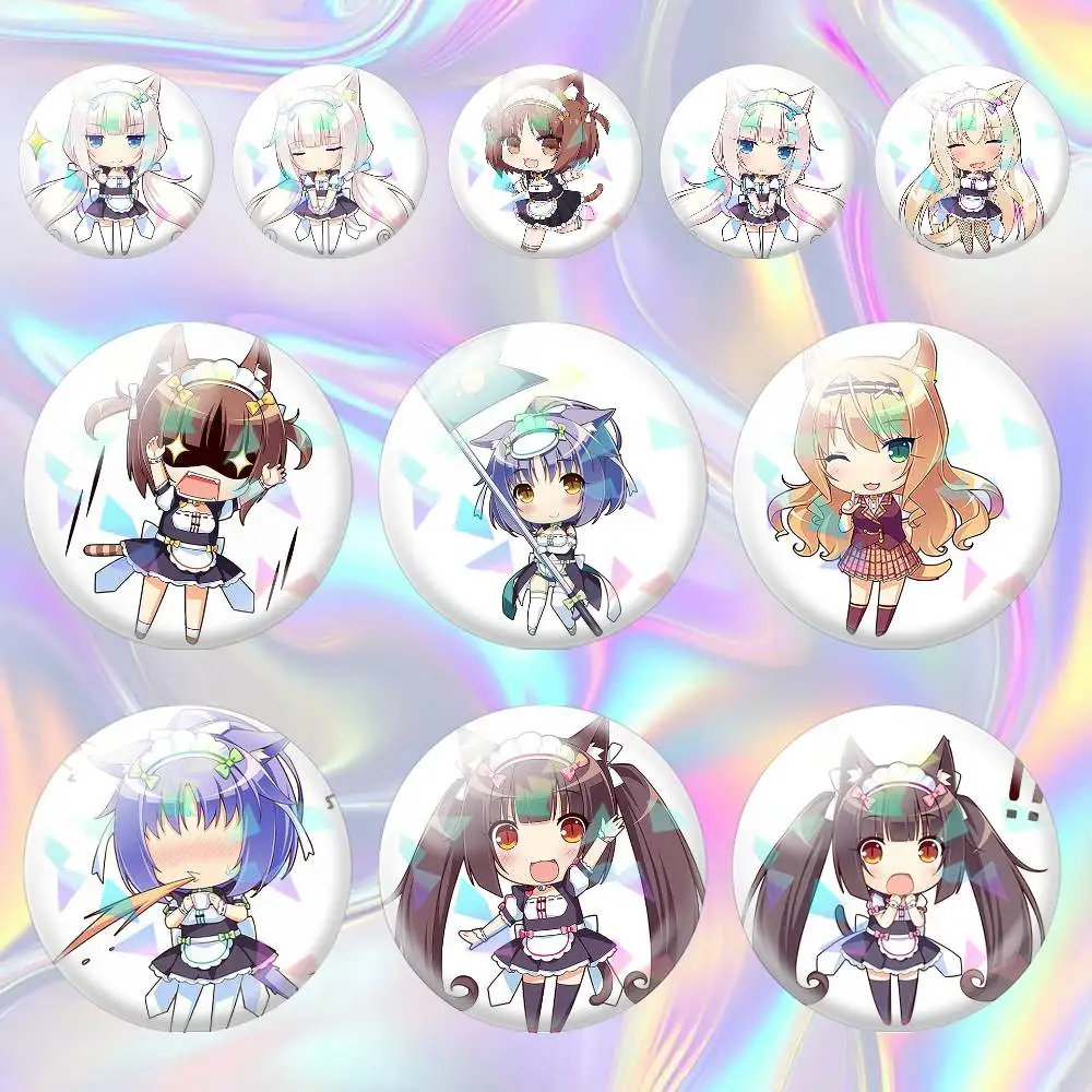 Nekopara Chibi vanilla Chocola Anime Game 75mm 44mm 25mm Brooch Backpack Hat Pins Accessories Toys Badge
Nekopara Chibi vanilla Chocola Anime Game 75mm 44mm 25mm Brooch Backpack Hat Pins Accessories Toys Badge