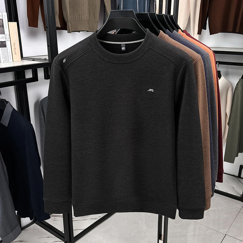 Brand Letter Embossed Men's Pullover High-end Luxury Thicken Autumn Winter Warmth Soft Comfort Fashion Round Neck Casual Sweater
Brand Letter Embossed Men's Pullover High-end Luxury Thicken Autumn Winter Warmth Soft Comfort Fashion Round Neck Casual Sweater