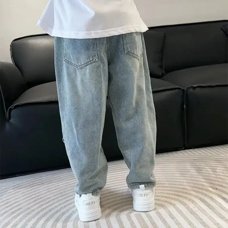 Boys Casual Ripped Jeans Spring Autumn Trendy Style Children's Loose Fit Pants 4 6 8 10 12Y
Boys Casual Ripped Jeans Spring Autumn Trendy Style Children's Loose Fit Pants 4 6 8 10 12Y