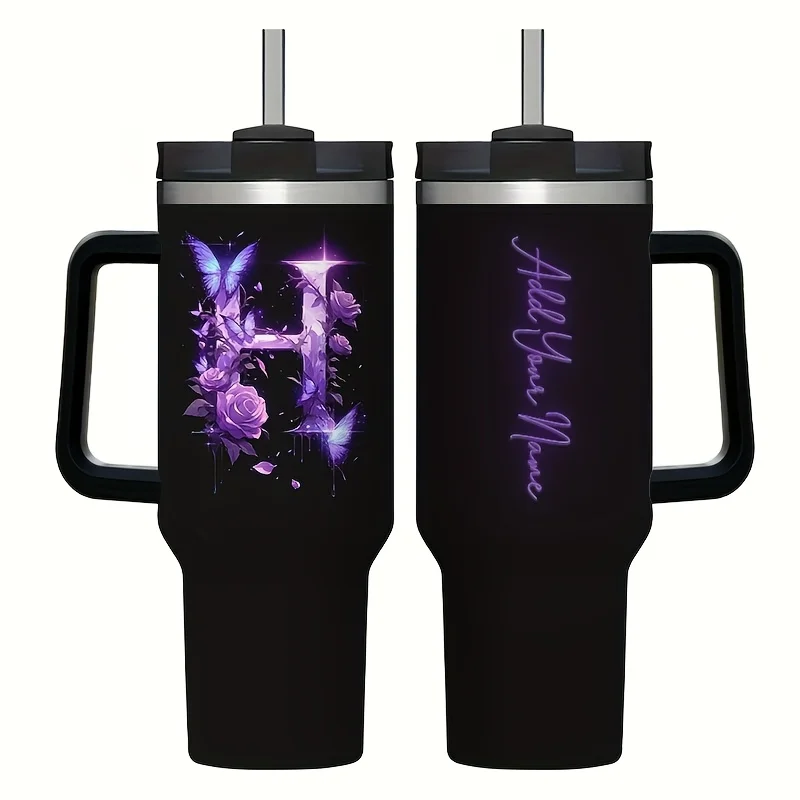 40 Oz Customizable Fluorescent Floral 26 Letter Portable Car Vacuum Cup Cup | Double Wall Stainless Steel, BPA Free, Leak Free,
40 Oz Customizable Fluorescent Floral 26 Letter Portable Car Vacuum Cup Cup | Double Wall Stainless Steel, BPA Free, Leak Free,