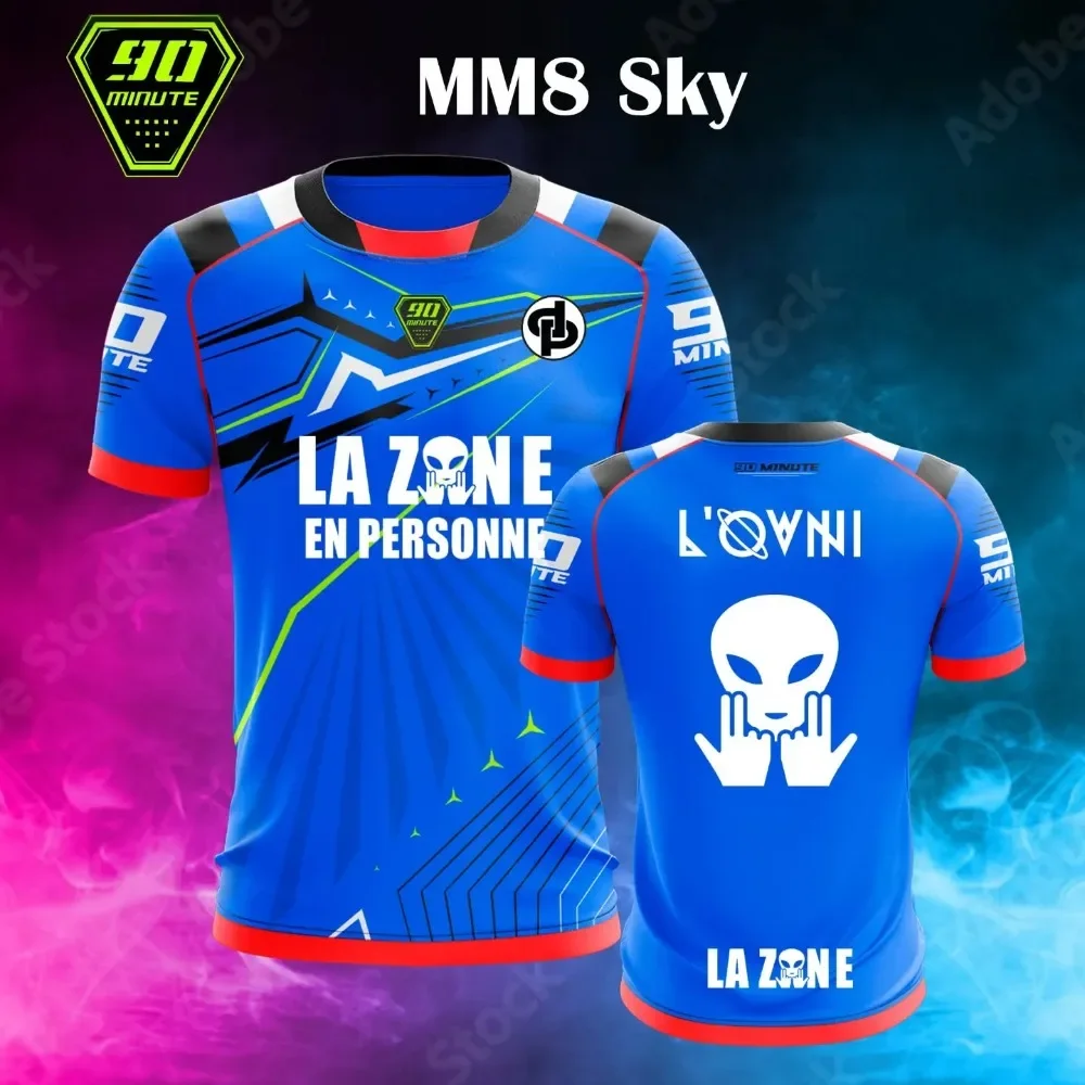 Short-sleeved Round-neck Motorcycle T-shirt, MM8-90 Minutes Series, Fashionable, Bicycle, Casual, 3D Printed, Quick-drying Top
Short-sleeved Round-neck Motorcycle T-shirt, MM8-90 Minutes Series, Fashionable, Bicycle, Casual, 3D Printed, Quick-drying Top