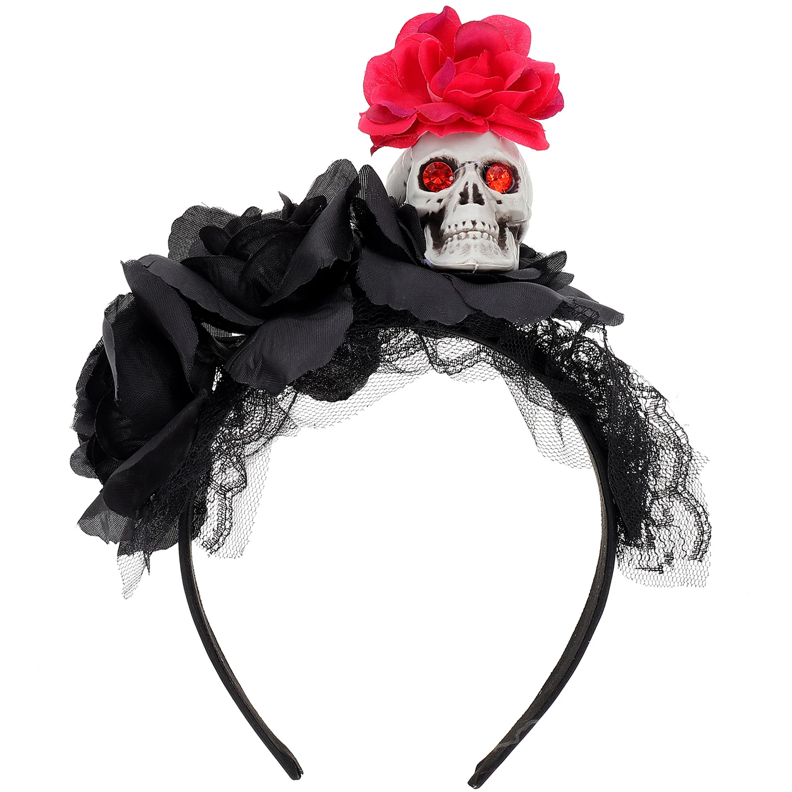 Skull Headband Party Headwear Rose Headbands The Flowers Fake Polyester Cloth Headpiece Miss
Skull Headband Party Headwear Rose Headbands The Flowers Fake Polyester Cloth Headpiece Miss