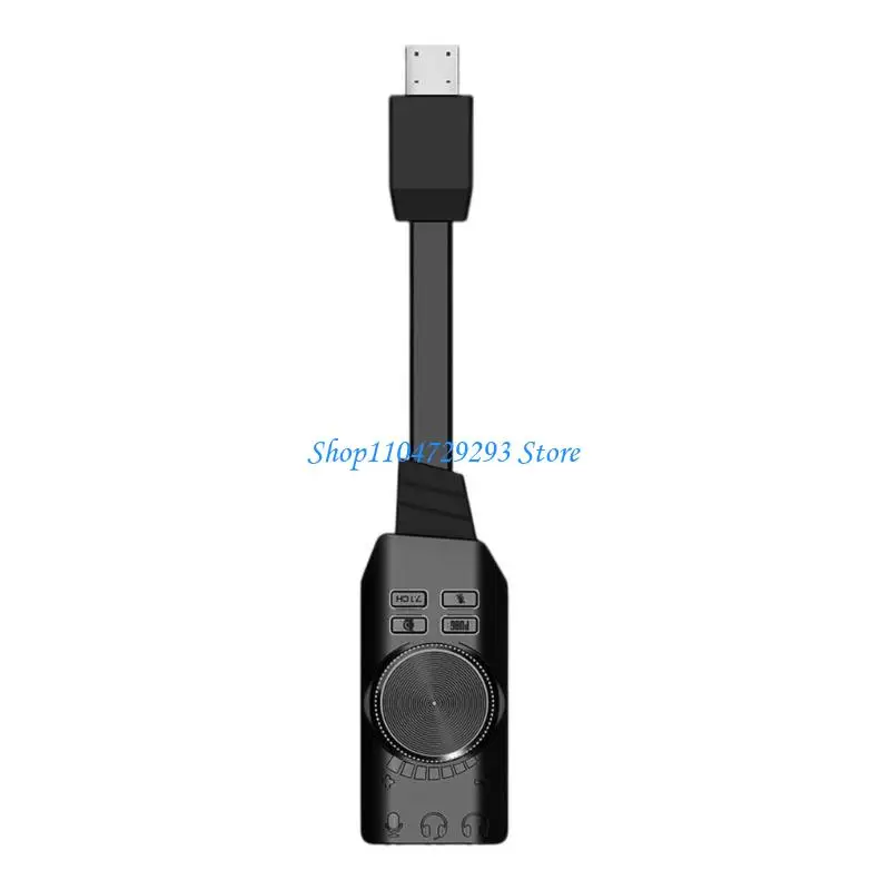 Y2GD USB External Sound Card Adapter Virtual 7.1 Channel for PC, Gaming Headsets Auditory Enhancer
Y2GD USB External Sound Card Adapter Virtual 7.1 Channel for PC, Gaming Headsets Auditory Enhancer