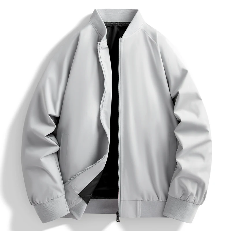 Men Formal Social Jacket Solid Color Luxury Office Dress Coat Windproof Busniness Coats Uniform Solid Zipper Bomber Jacket
Men Formal Social Jacket Solid Color Luxury Office Dress Coat Windproof Busniness Coats Uniform Solid Zipper Bomber Jacket