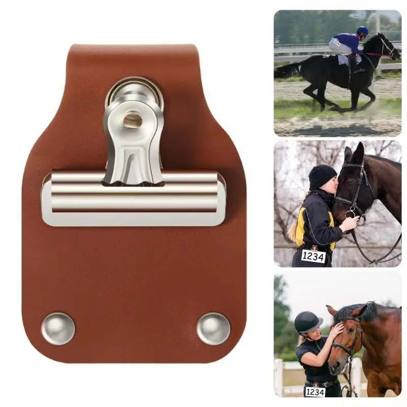 31BE Livestock Show Number Holder Exhibitor Number Clip PU Leather Number Holder Clip
31BE Livestock Show Number Holder Exhibitor Number Clip PU Leather Number Holder Clip