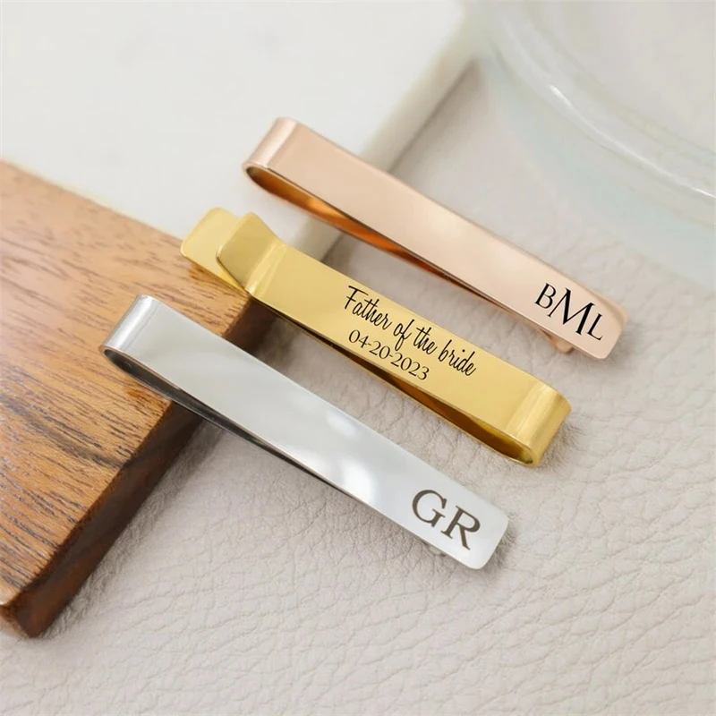Dropshipping Personalized Customized Logo Laser Cut Metal Tie Clips Fashion Simple Clasp Practical Necktie Bars Gifts for Men
Dropshipping Personalized Customized Logo Laser Cut Metal Tie Clips Fashion Simple Clasp Practical Necktie Bars Gifts for Men