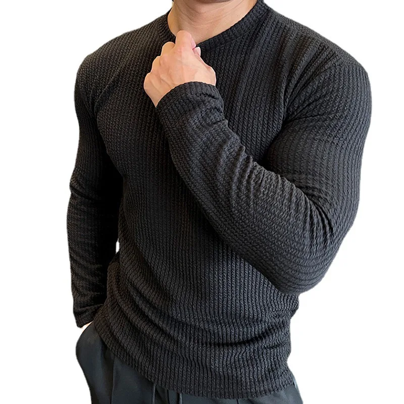 Fashion Men Long Sleeve T-shirts O-Neck Solid Casual Spring Autumn Tees Men Loose Oversized striped Top Streetwear Plus Size 3XL
Fashion Men Long Sleeve T-shirts O-Neck Solid Casual Spring Autumn Tees Men Loose Oversized striped Top Streetwear Plus Size 3XL