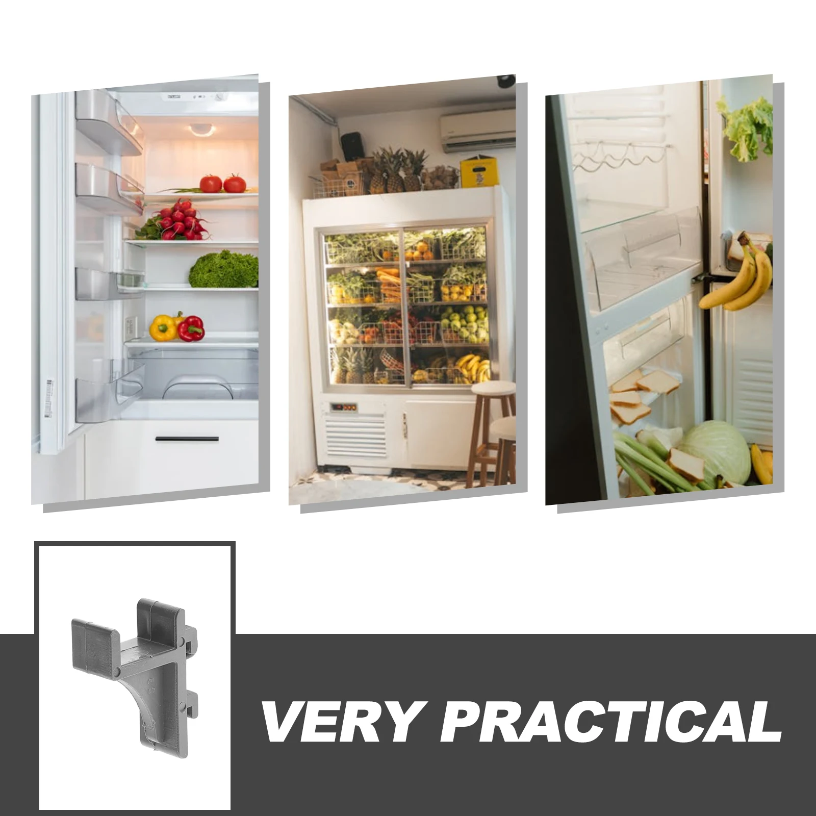 10 Pcs Shelf Clips for Refrigerator Freezer Cooler Beverage Cabinet Hooks Durable Plastic Strong Hardware Organizer 
10 Pcs Shelf Clips for Refrigerator Freezer Cooler Beverage Cabinet Hooks Durable Plastic Strong Hardware Organizer