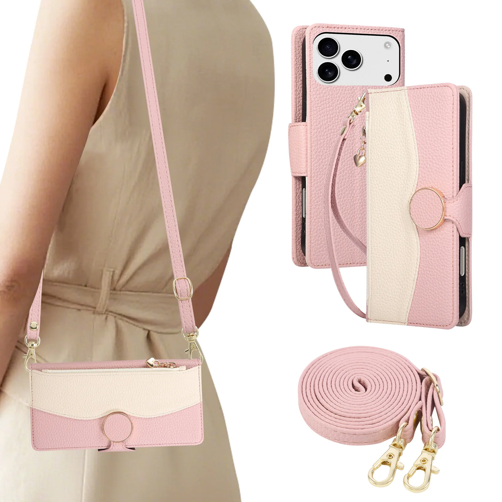 Shoulder Zipper Pocket Case For Redmi A5 A4 A3 Pro A3X A1 Plus Luxury Cossbody Leather 3 Cards Slot Wrist Strap Wallet Cover
Shoulder Zipper Pocket Case For Redmi A5 A4 A3 Pro A3X A1 Plus Luxury Cossbody Leather 3 Cards Slot Wrist Strap Wallet Cover