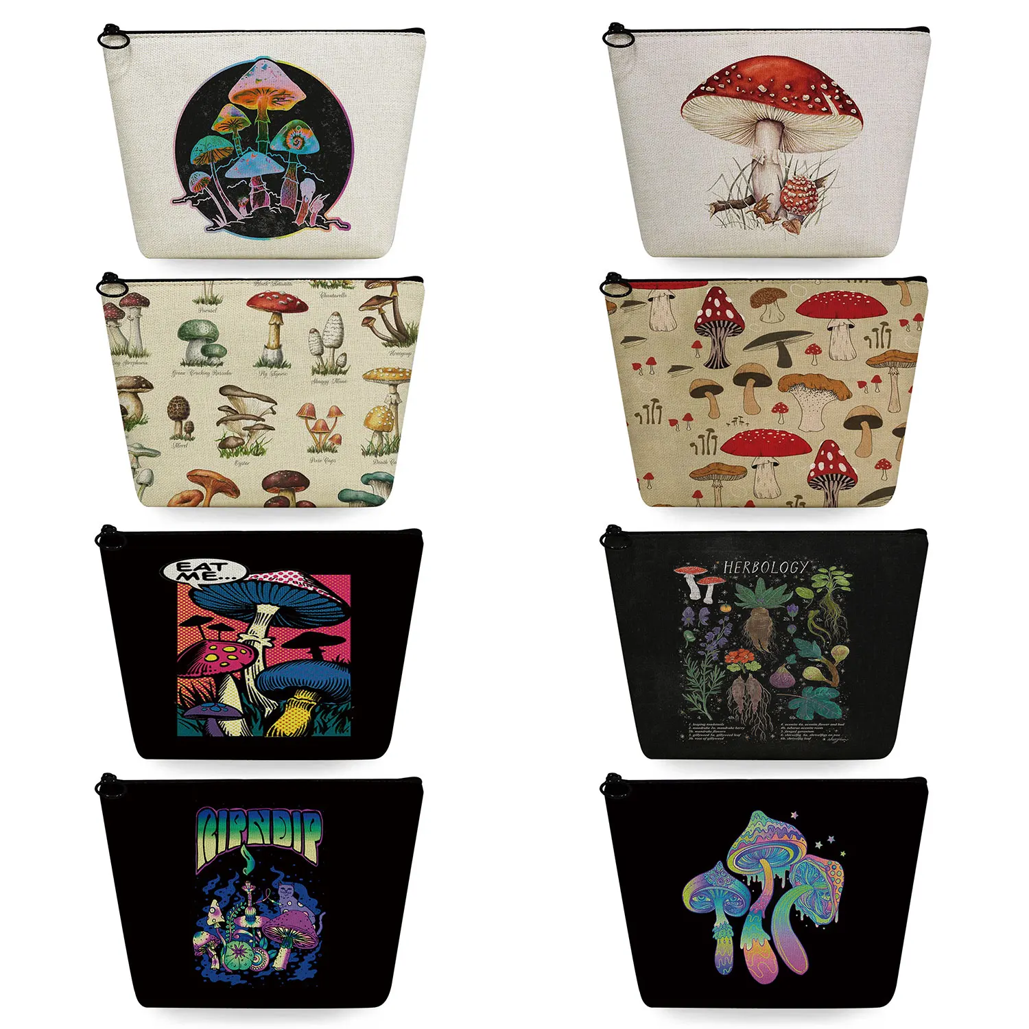 Organizer High Quality Portable Storage Bag Pencil Case Women's Cosmetic Bags Mushroom Harajuku Gift Travel Toiletry Bag Casual
Organizer High Quality Portable Storage Bag Pencil Case Women's Cosmetic Bags Mushroom Harajuku Gift Travel Toiletry Bag Casual