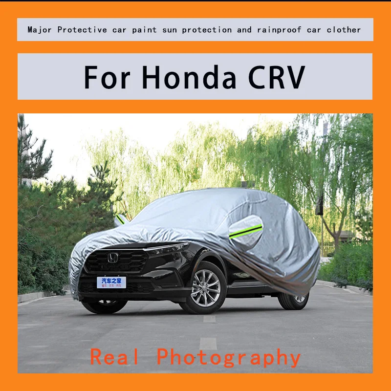 For Honda CRV Cover Rain Frost Snow Dust Waterproof Protection Exterior Car Protector Covers Anti UV Outdoor Sun Reflective
For Honda CRV Cover Rain Frost Snow Dust Waterproof Protection Exterior Car Protector Covers Anti UV Outdoor Sun Reflective