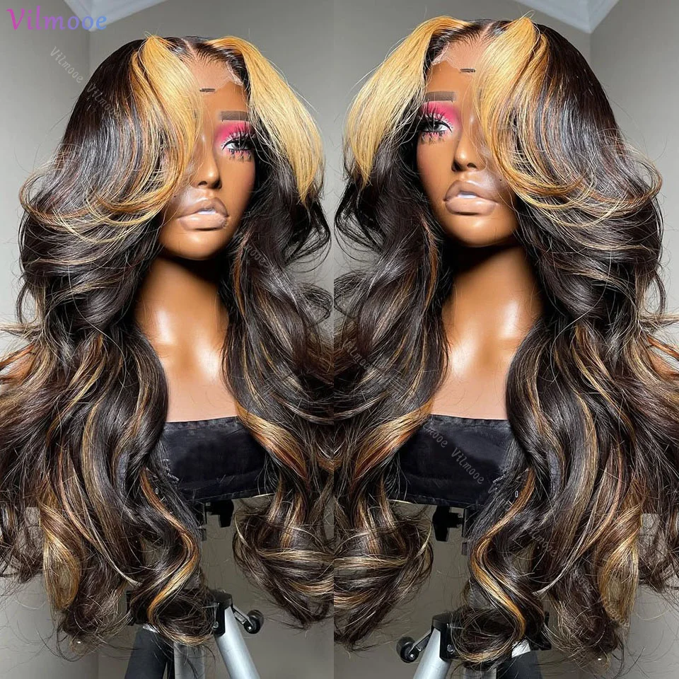 100% Human Hair 13x4 Silk Base Lace Front Wigs Highlight Wig Human Hair Body Wave Blonde Highlight 5x5 Scalp Cap Wig for Women
100% Human Hair 13x4 Silk Base Lace Front Wigs Highlight Wig Human Hair Body Wave Blonde Highlight 5x5 Scalp Cap Wig for Women