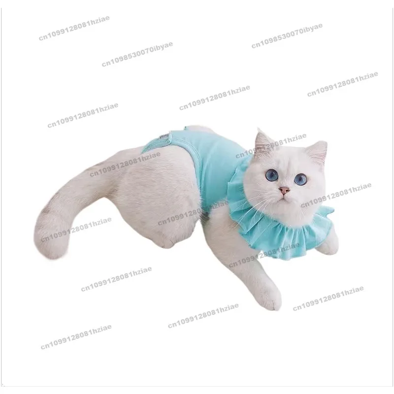 Cat Sterilization Clothes Thin Breathable Elastic Female Cat Sterilization and Weaning Clothes Anti-licking Surgical Clothes
Cat Sterilization Clothes Thin Breathable Elastic Female Cat Sterilization and Weaning Clothes Anti-licking Surgical Clothes