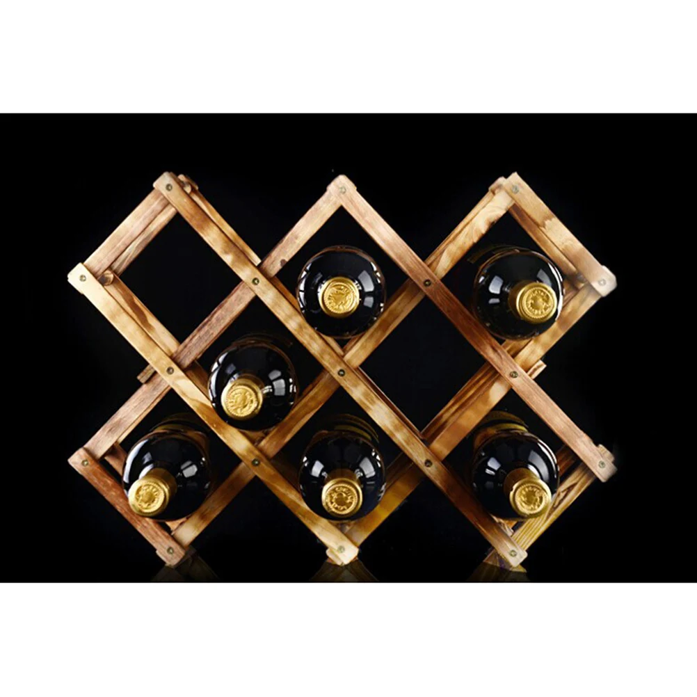 Solid Wood Rack 46 5x13 2x31 3cm Hardwood Foldable Separate Compartments Bottle Holder Storage Solution Bar Decor
Solid Wood Rack 46 5x13 2x31 3cm Hardwood Foldable Separate Compartments Bottle Holder Storage Solution Bar Decor