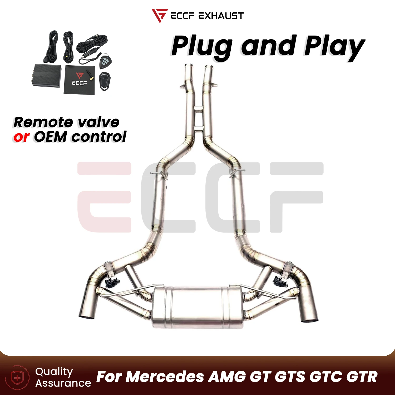 Sporty Aggressive Sound Titanium Catback exhaust system For Mercedes AMG GT GTS GTC GTR Plug and Play Performance Upgrade
Sporty Aggressive Sound Titanium Catback exhaust system For Mercedes AMG GT GTS GTC GTR Plug and Play Performance Upgrade