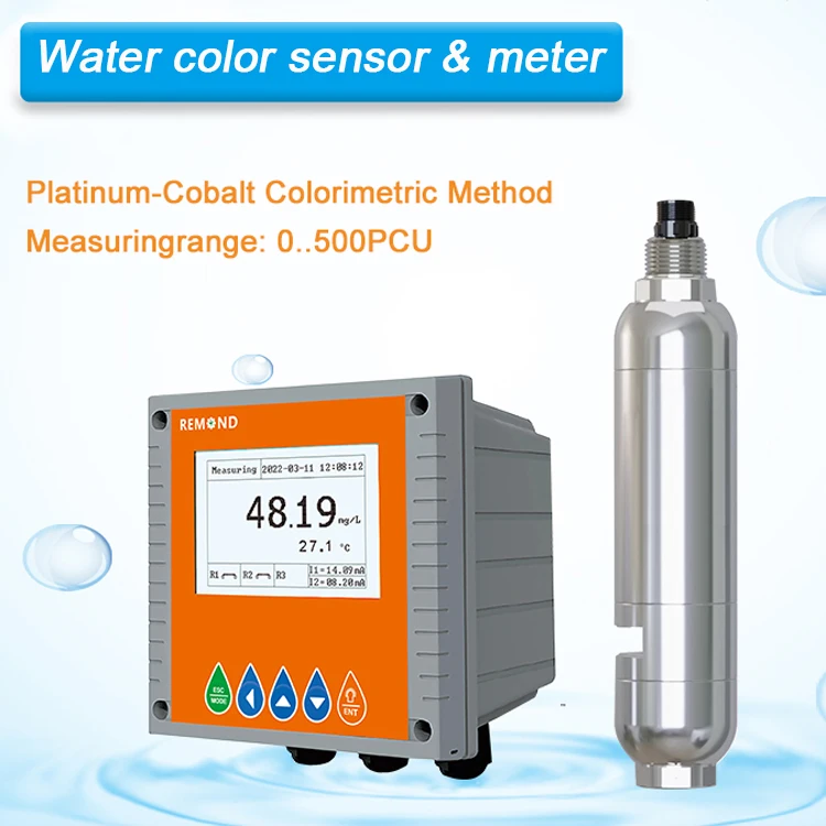 Low Maintenance Online Water Color Sensor RS485 Auto Cleaning 0-500PCU Chromaticity Sensor Continuous Water Monitoring OEM
Low Maintenance Online Water Color Sensor RS485 Auto Cleaning 0-500PCU Chromaticity Sensor Continuous Water Monitoring OEM