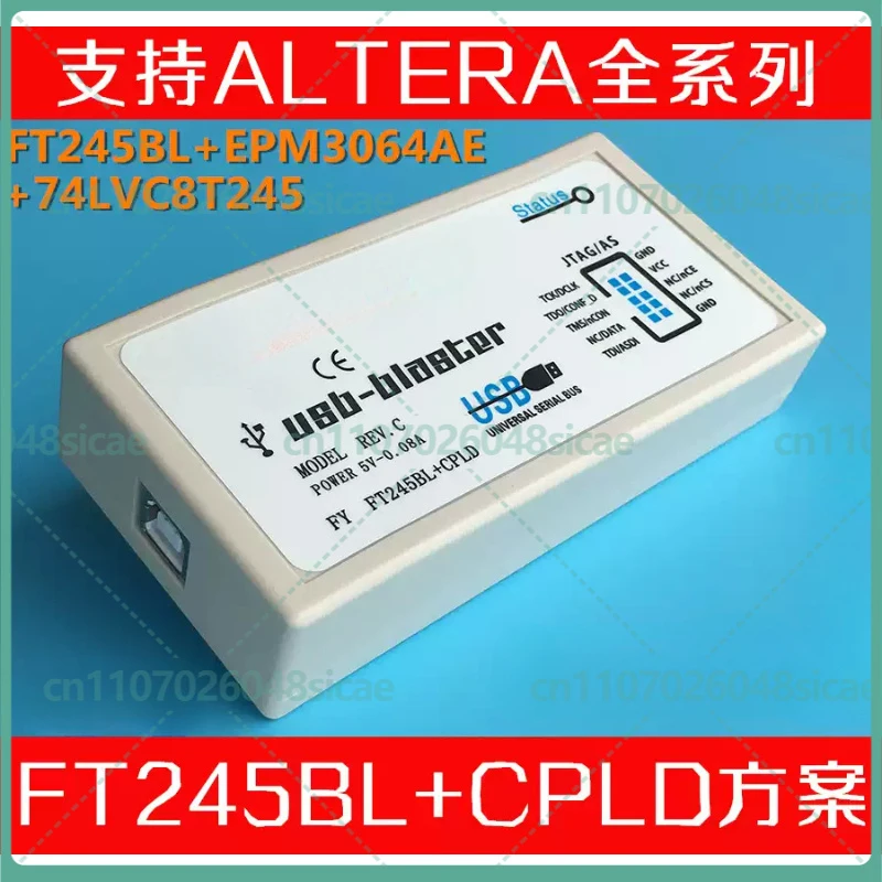 For Altera FPGA CPLD USB Blaster Programmer Debugger Rev.C
For Altera FPGA CPLD USB Blaster Programmer Debugger Rev.C