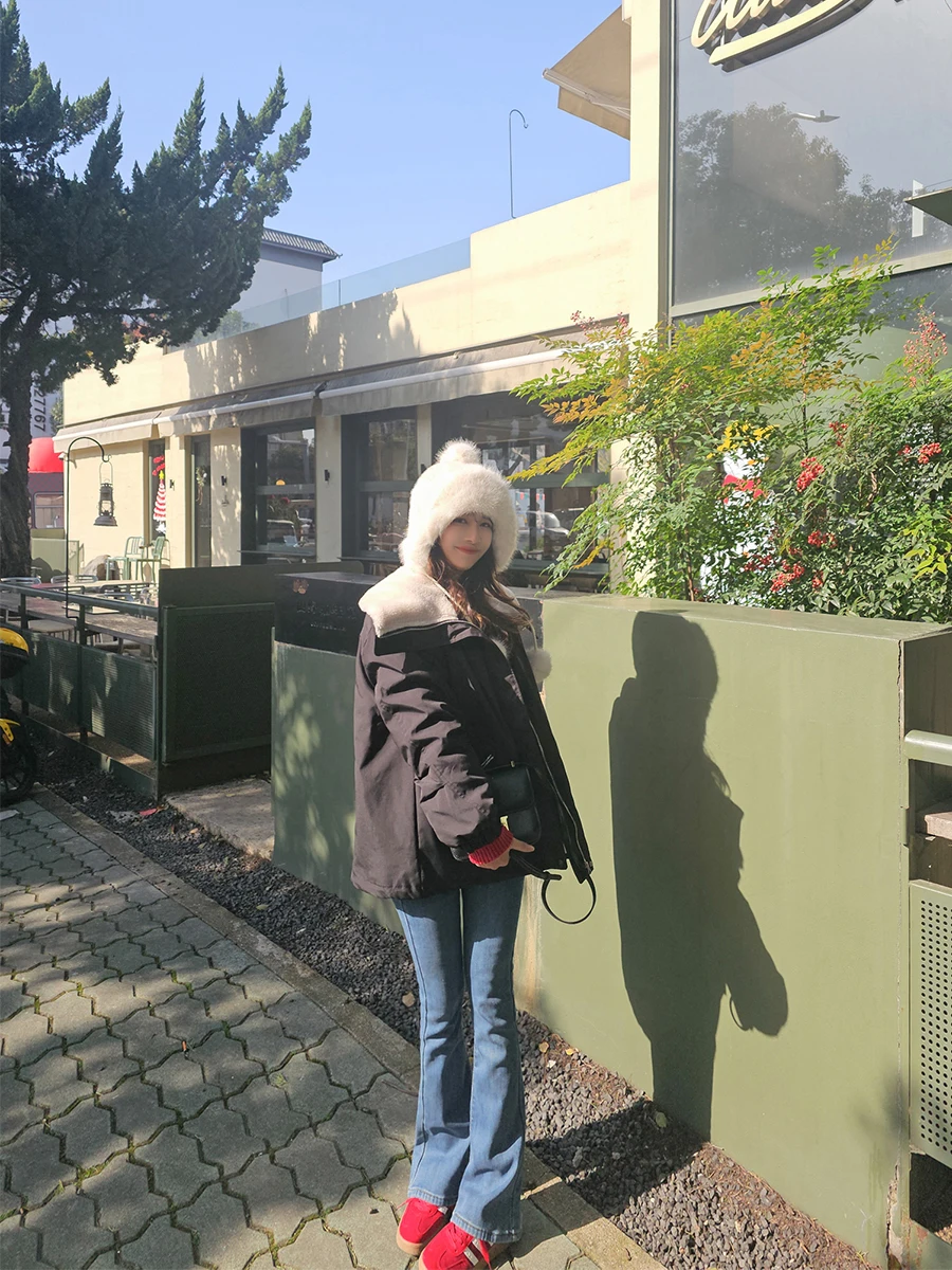 Утягивающие расклешенные джинсы с высокой талией, женские осенние джинсы Faion, новинка 2025, брюки с вырезом на подкладке, повседневные хлопковые джинсы
Утягивающие расклешенные джинсы с высокой талией, женские осенние джинсы Faion, новинка 2025, брюки с вырезом на подкладке, повседневные хлопковые джинсы