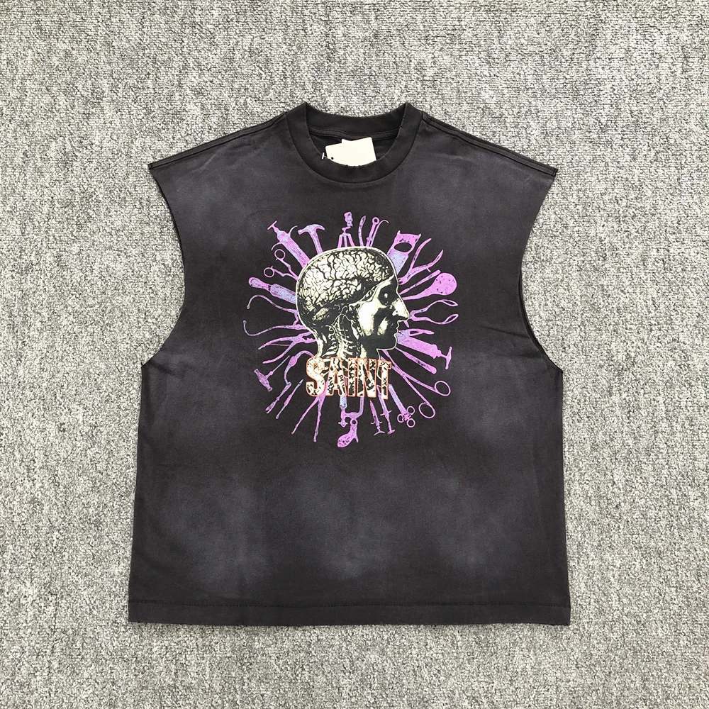 Yao Fashion Vintage Washed Old Pure Cotton Daliy Wear Casual Sport Street Style Oversize Graphics Print Sleeveless Vest For Men
Yao Fashion Vintage Washed Old Pure Cotton Daliy Wear Casual Sport Street Style Oversize Graphics Print Sleeveless Vest For Men