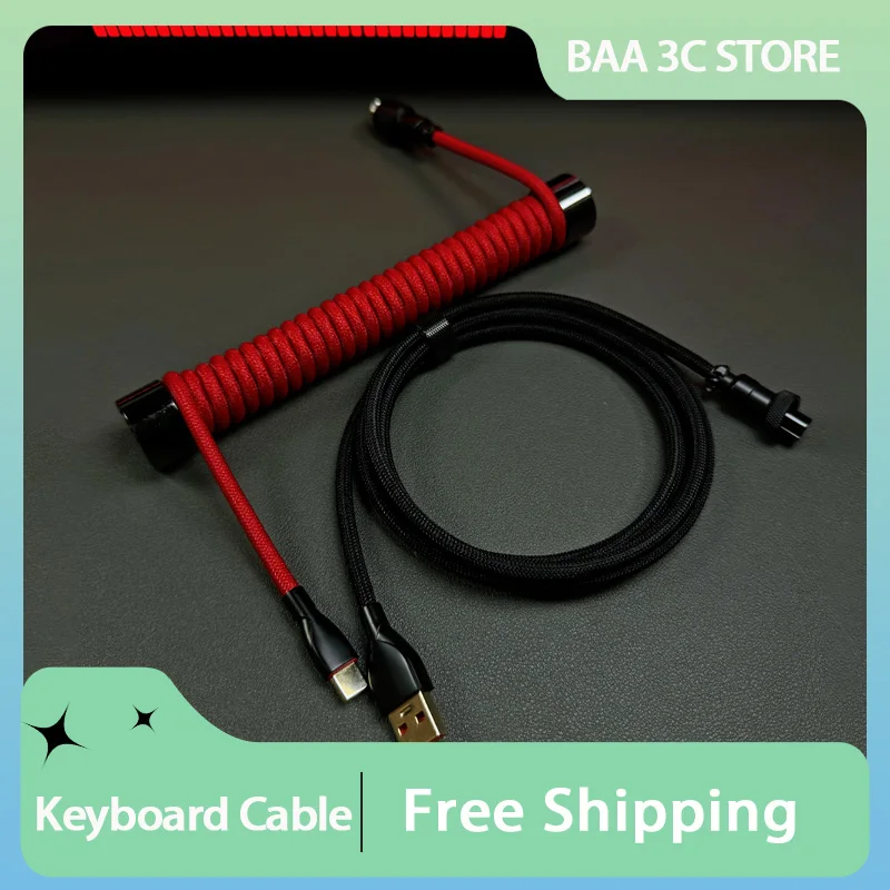 Customized Navigation Cable Keyboard Cable Apply with MADLIONS MAD 60/68fire Magnetic Axis 8K Keyboard 185CM Type-c Connect
Customized Navigation Cable Keyboard Cable Apply with MADLIONS MAD 60/68fire Magnetic Axis 8K Keyboard 185CM Type-c Connect