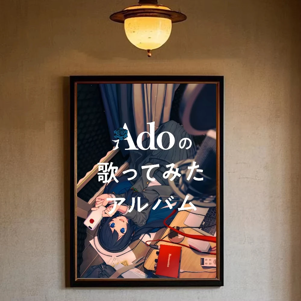 Singer Ado Poster HD art wall home living room bedroom bar aesthetic decoration 
Singer Ado Poster HD art wall home living room bedroom bar aesthetic decoration