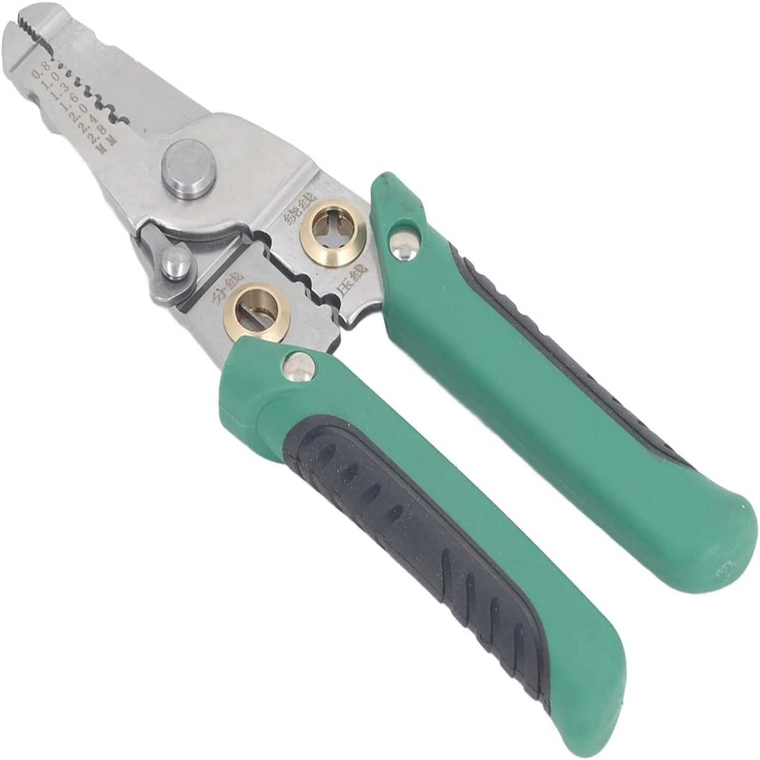Efficient, reliable and sturdy wire stripper pliers with spring-loaded mechanism - User-friendly labor-saving cable cutter for c
Efficient, reliable and sturdy wire stripper pliers with spring-loaded mechanism - User-friendly labor-saving cable cutter for c