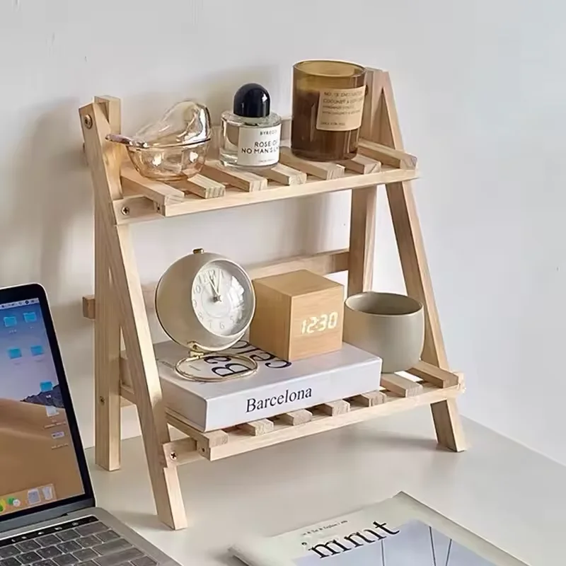 for Plants/Books Ins Minimalist Dorm Storage Storage rack Aesthetic Desktop Shelf - Solid Wood 2-Tier Ladder Organizer
for Plants/Books Ins Minimalist Dorm Storage Storage rack Aesthetic Desktop Shelf - Solid Wood 2-Tier Ladder Organizer