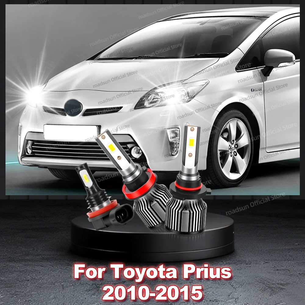 2/6Pcs LED Car Headlight High Power CANBUS Bulb 30000LM CSP 6000K Fog Lamp For Toyota Prius 2010 2011 2012 2013 2014 2015
2/6Pcs LED Car Headlight High Power CANBUS Bulb 30000LM CSP 6000K Fog Lamp For Toyota Prius 2010 2011 2012 2013 2014 2015