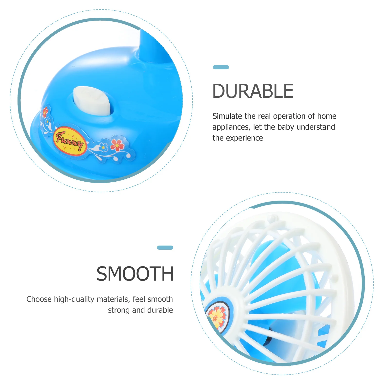 1Pcs Simulated Mini Electric Fan Durable Safe Interactive Kids Gift for Early Learning Fun Easy to Use Random Color
1Pcs Simulated Mini Electric Fan Durable Safe Interactive Kids Gift for Early Learning Fun Easy to Use Random Color