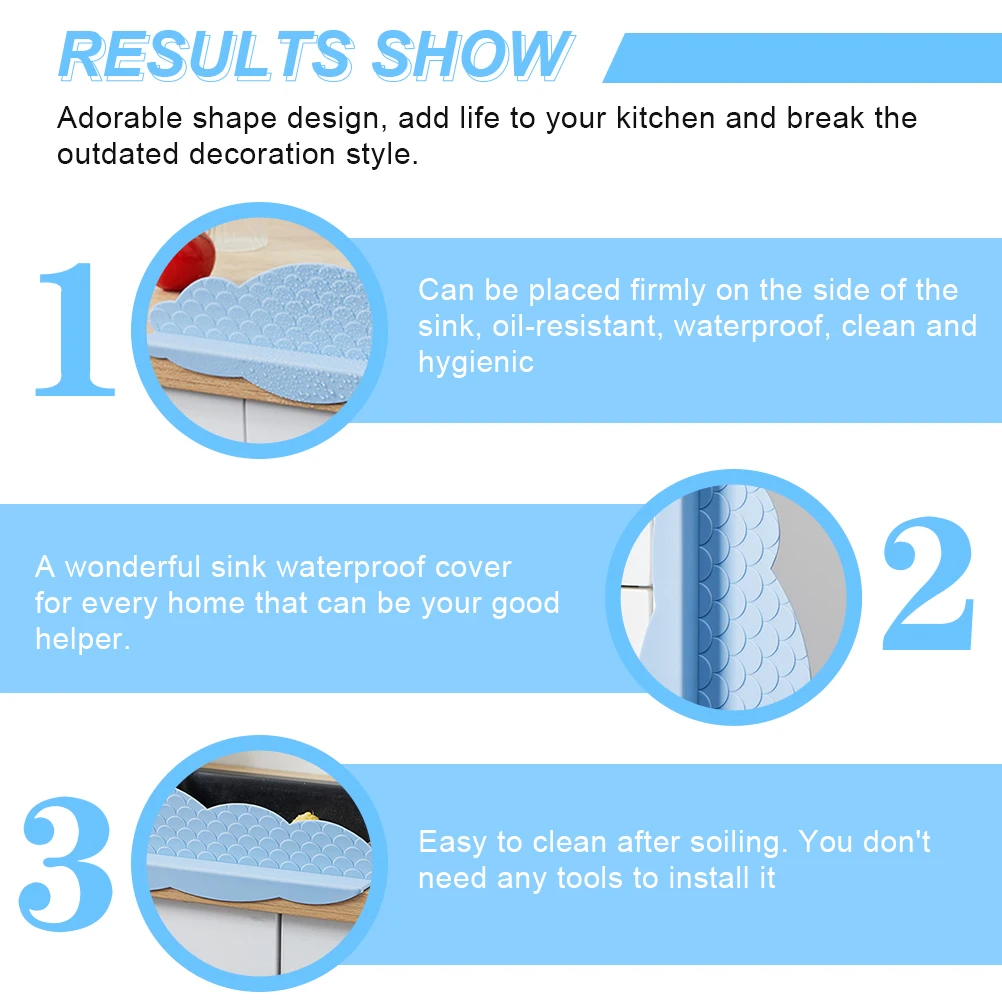 Silicone Kitchen Sink Splashing Guard Waterproof Baffle Board Splash Shield Oil Resistant Easy Install Clean Protective Sink
Silicone Kitchen Sink Splashing Guard Waterproof Baffle Board Splash Shield Oil Resistant Easy Install Clean Protective Sink