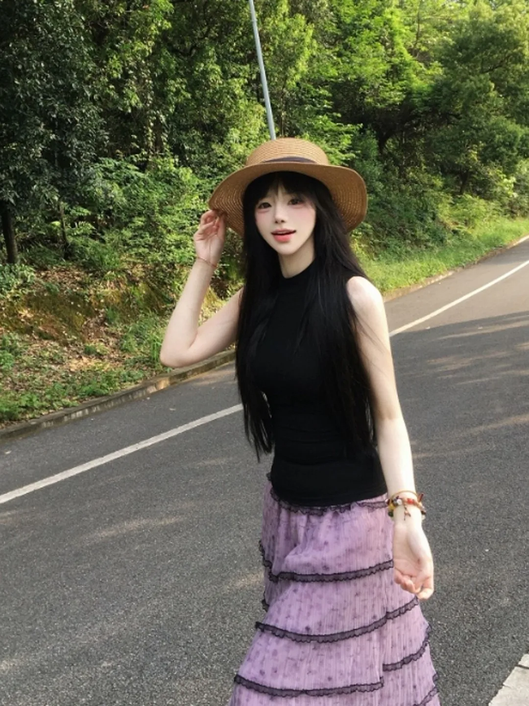 Unique Beautiful Vest Top Half Skirt Two-Piece Set Anti-Aging Complete OOTD Summer 2026 Fashion Women's Cotton Comfortable
Unique Beautiful Vest Top Half Skirt Two-Piece Set Anti-Aging Complete OOTD Summer 2026 Fashion Women's Cotton Comfortable