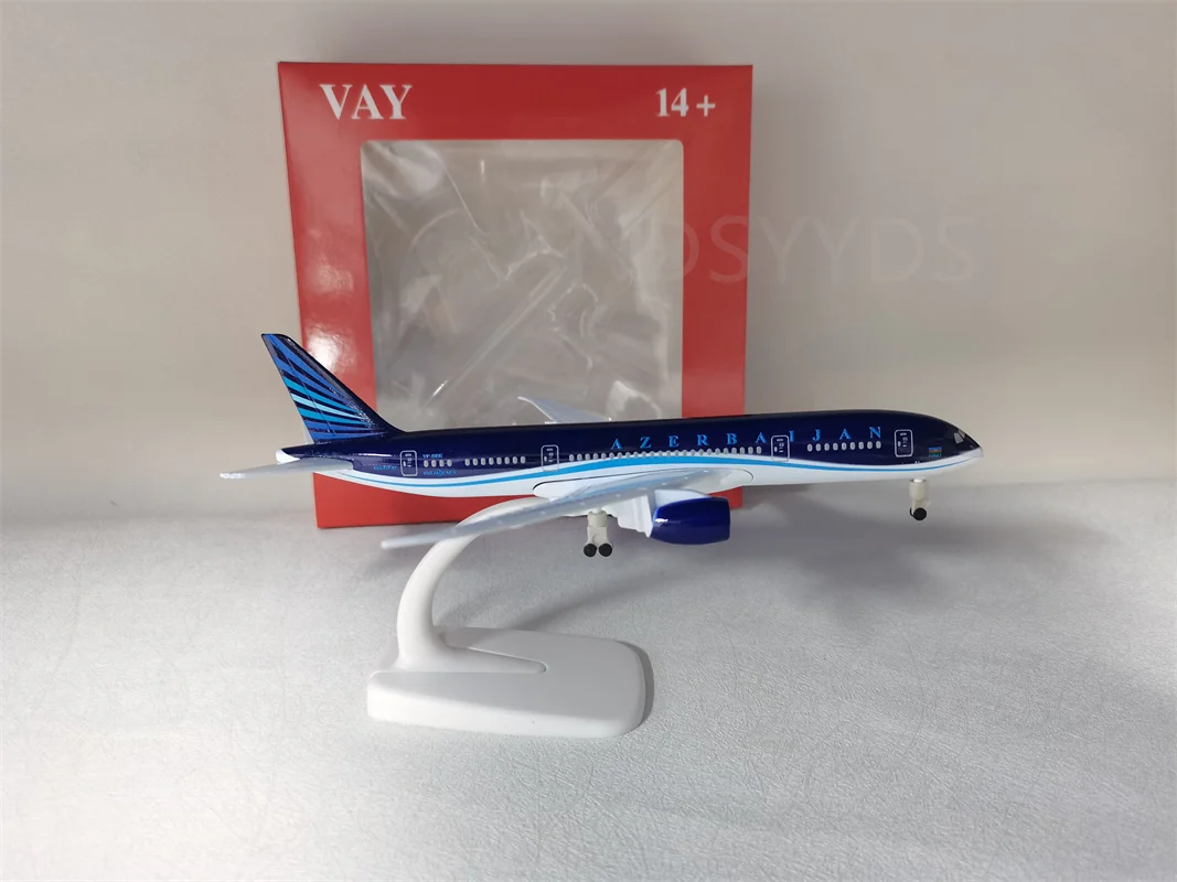 Airplanes Model 20CM Asserbaijan B787 Aircraft Alloy Passenger Simulation Replica Metal Plane Model
Airplanes Model 20CM Asserbaijan B787 Aircraft Alloy Passenger Simulation Replica Metal Plane Model