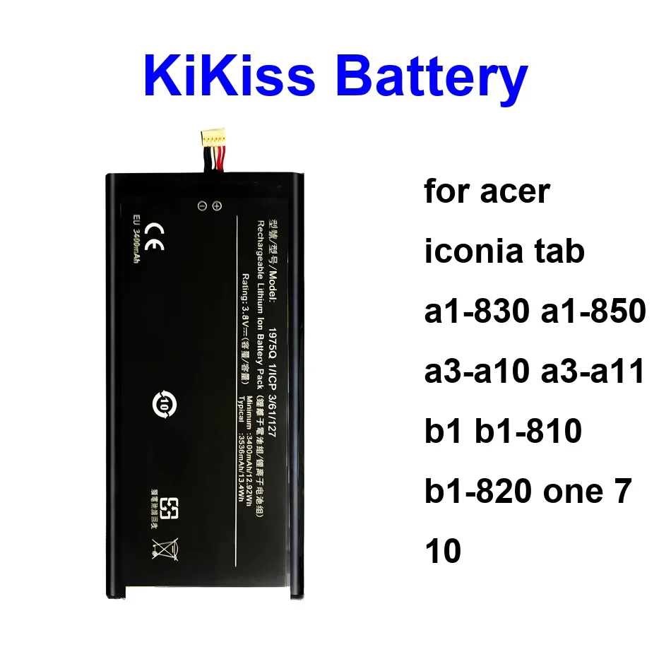 Аккумулятор Bat-715 (4LINES) для Acer Iconia Tab A1-830 A1-850 A3-A10 A3-A11 B1 B1-810 B1-820 One 7 10
Аккумулятор Bat-715 (4LINES) для Acer Iconia Tab A1-830 A1-850 A3-A10 A3-A11 B1 B1-810 B1-820 One 7 10