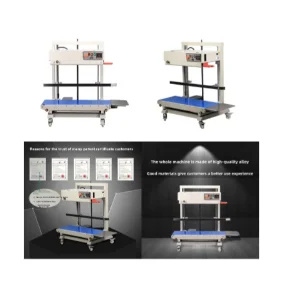 FR-1100 & FR-1200 Semi-Automatic Electric Food & Plastic Bag Packaging Machine Small Continuous Sealing
FR-1100 & FR-1200 Semi-Automatic Electric Food & Plastic Bag Packaging Machine Small Continuous Sealing