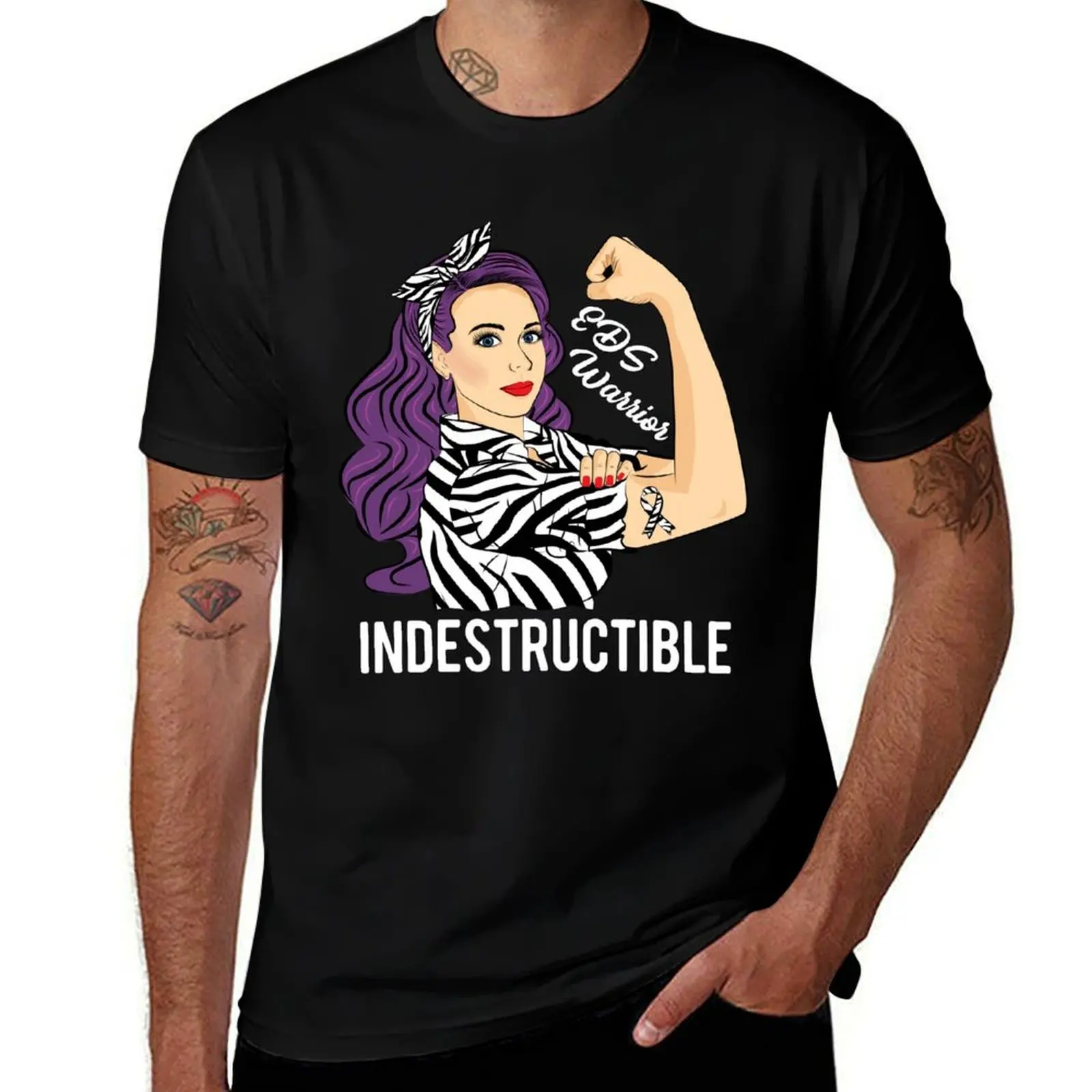 Ehlers Danlos Syndrome EDS Warrior Indestructible Awareness T-Shirt t shirts for man graphic vintage T-Shirt
Ehlers Danlos Syndrome EDS Warrior Indestructible Awareness T-Shirt t shirts for man graphic vintage T-Shirt