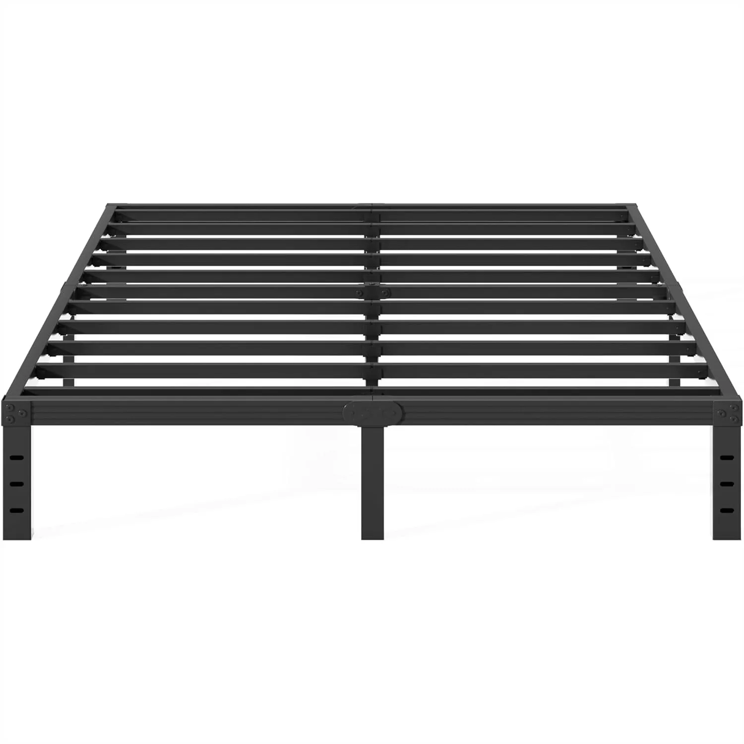 14 Inch Queen Bed Frame, Heavy Duty Platform with Metal Slats, No Box Spring Needed, Easy Assembly, Under Bed Storage
14 Inch Queen Bed Frame, Heavy Duty Platform with Metal Slats, No Box Spring Needed, Easy Assembly, Under Bed Storage