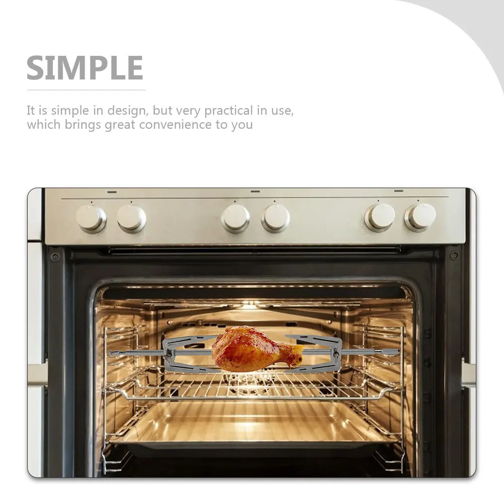 2Sets Stainless Steel Roast Chicken Fork Bbq Kitchen Grill Forks Oven Accessory Rotating Forks for Even Heating Durable Cooking
2Sets Stainless Steel Roast Chicken Fork Bbq Kitchen Grill Forks Oven Accessory Rotating Forks for Even Heating Durable Cooking