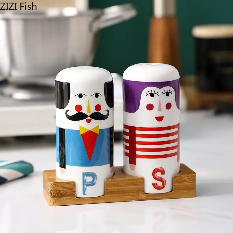 Creative Ceramic Spice Bottle and Toothpick Container Kitchen Salt and Pepper Storage Bottle Decor Home Condiment Storage Bottle
Creative Ceramic Spice Bottle and Toothpick Container Kitchen Salt and Pepper Storage Bottle Decor Home Condiment Storage Bottle
