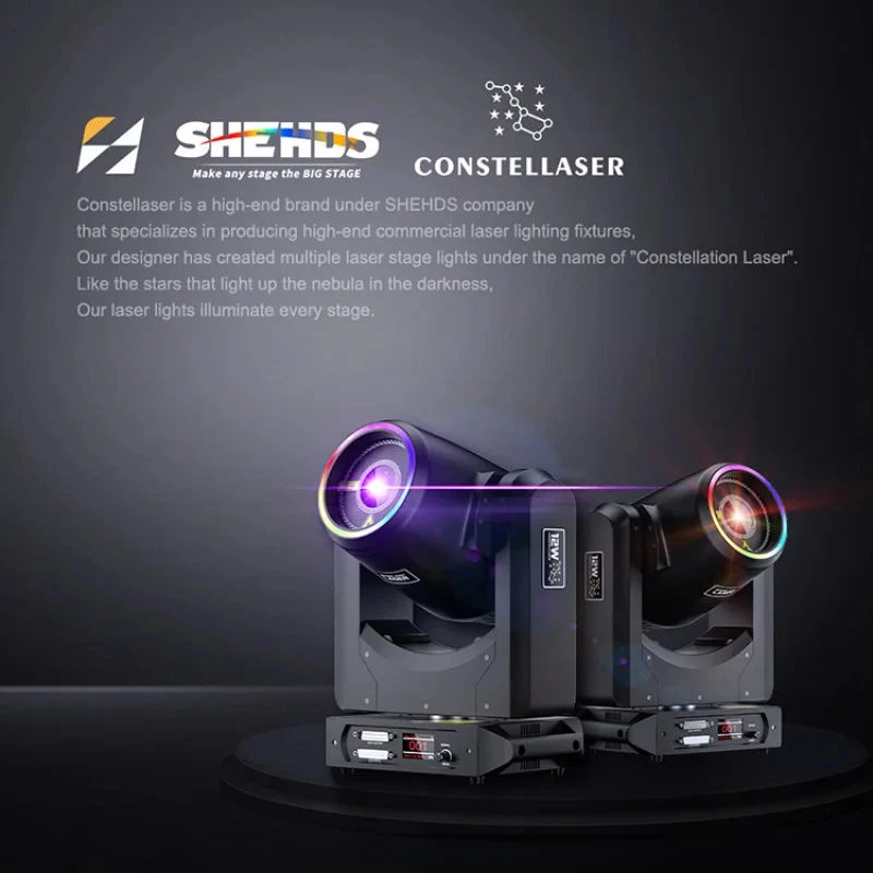 Shehds 12W Laser Moving Head Light Projector for DJ Party Events Stage Disco Club Wedding Birthday - Animation Laser Lights
Shehds 12W Laser Moving Head Light Projector for DJ Party Events Stage Disco Club Wedding Birthday - Animation Laser Lights