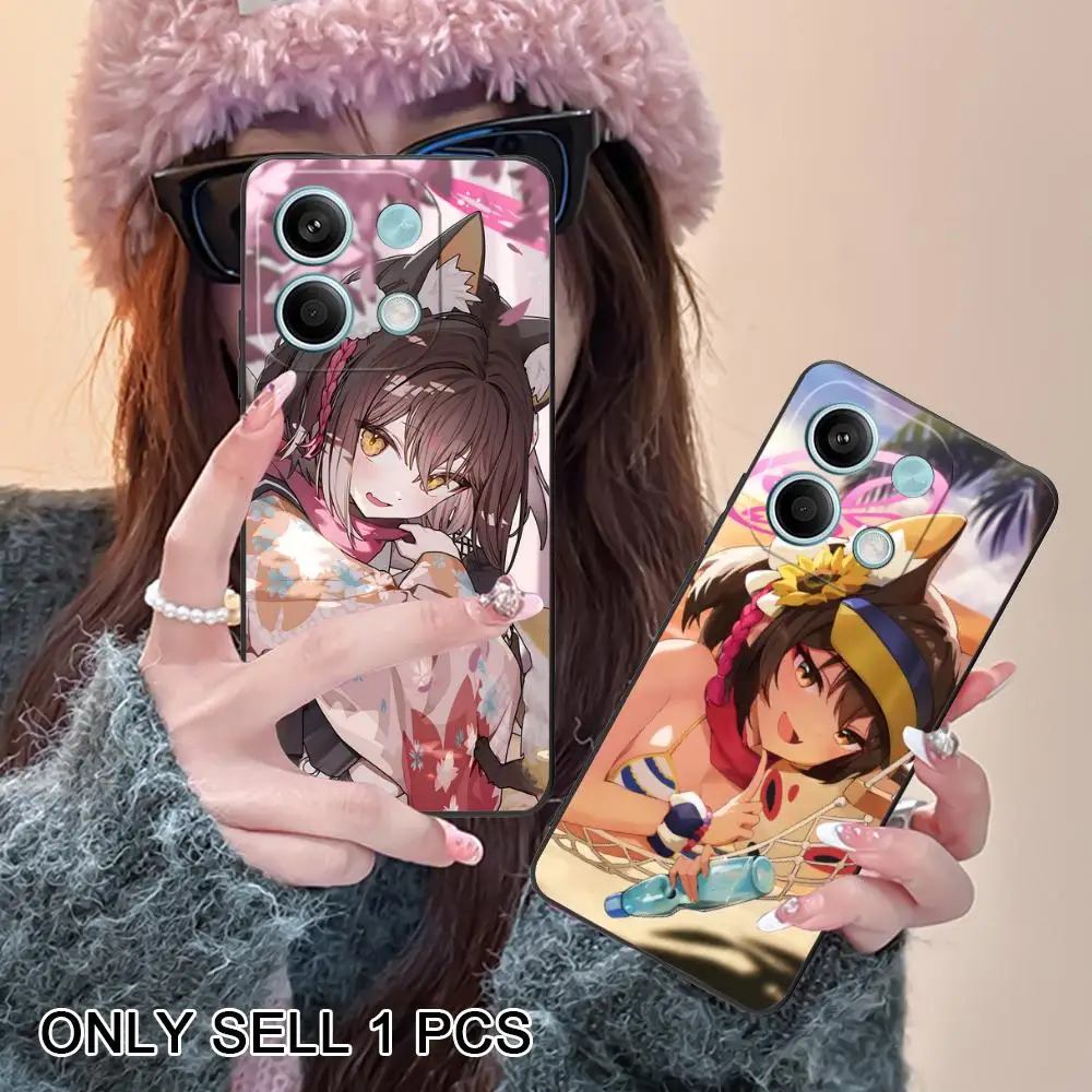Blue Archive Kuda Izuna Phone Case for Xiaomi Redmi Note 15 14 13 12 11 S Pro Plus 4G 5G Soft TPU Shockproof Cover
Blue Archive Kuda Izuna Phone Case for Xiaomi Redmi Note 15 14 13 12 11 S Pro Plus 4G 5G Soft TPU Shockproof Cover
