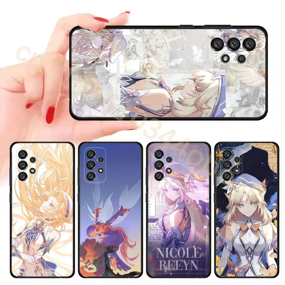 G-Genshin Nicole Reeyn Phone Case For Samsung Galaxy A13,21s,22,31,32,52,53,71,80,A91 Soft Black Cover
G-Genshin Nicole Reeyn Phone Case For Samsung Galaxy A13,21s,22,31,32,52,53,71,80,A91 Soft Black Cover
