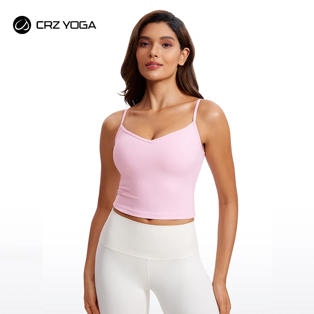 Женский удлиненный спортивный бюстгальтер CRZ YOGA Butterluxe, спортивные майки с регулируемыми тонкими лямками, топы для занятий йогой
Женский удлиненный спортивный бюстгальтер CRZ YOGA Butterluxe, спортивные майки с регулируемыми тонкими лямками, топы для занятий йогой