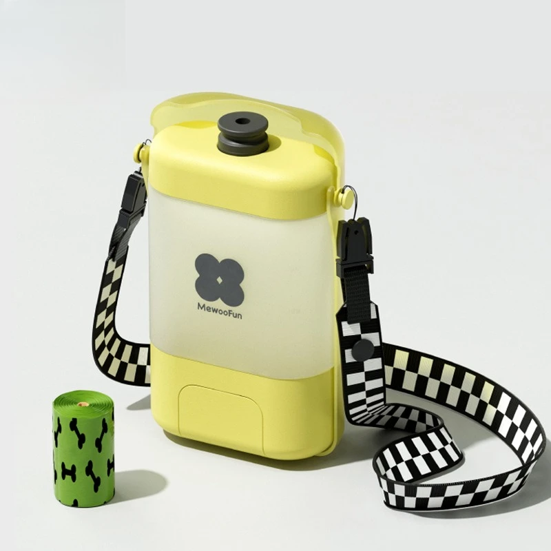 Portable Dog Water Bottle Feeder Travel Pet Drinking Cup Food Container Poop Bag Holder Shoulder Strap Bottle Outdoor Walking
Portable Dog Water Bottle Feeder Travel Pet Drinking Cup Food Container Poop Bag Holder Shoulder Strap Bottle Outdoor Walking