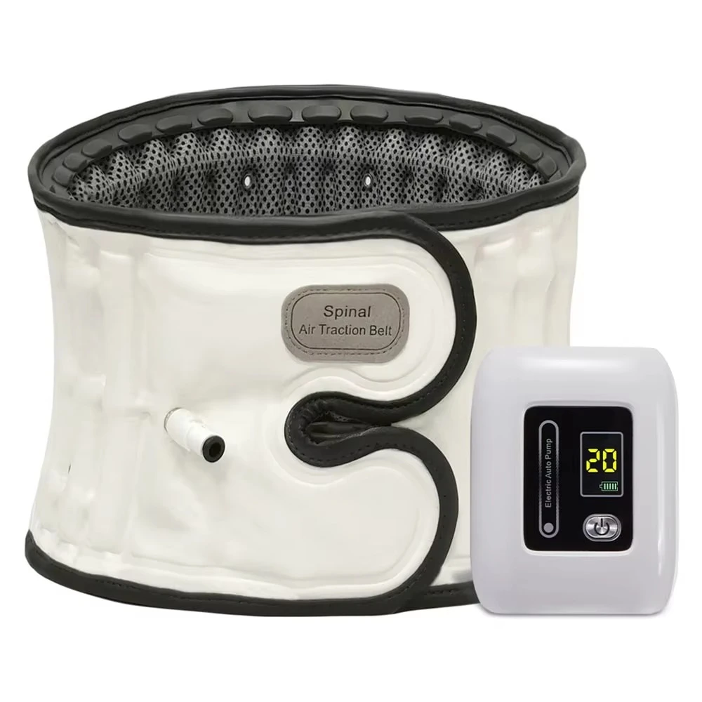 Inflatable Electric Pump Physical Therapy Decompression Waist Belt Back Pain Relief Cervical Lumbar Spinal air Traction Device
Inflatable Electric Pump Physical Therapy Decompression Waist Belt Back Pain Relief Cervical Lumbar Spinal air Traction Device