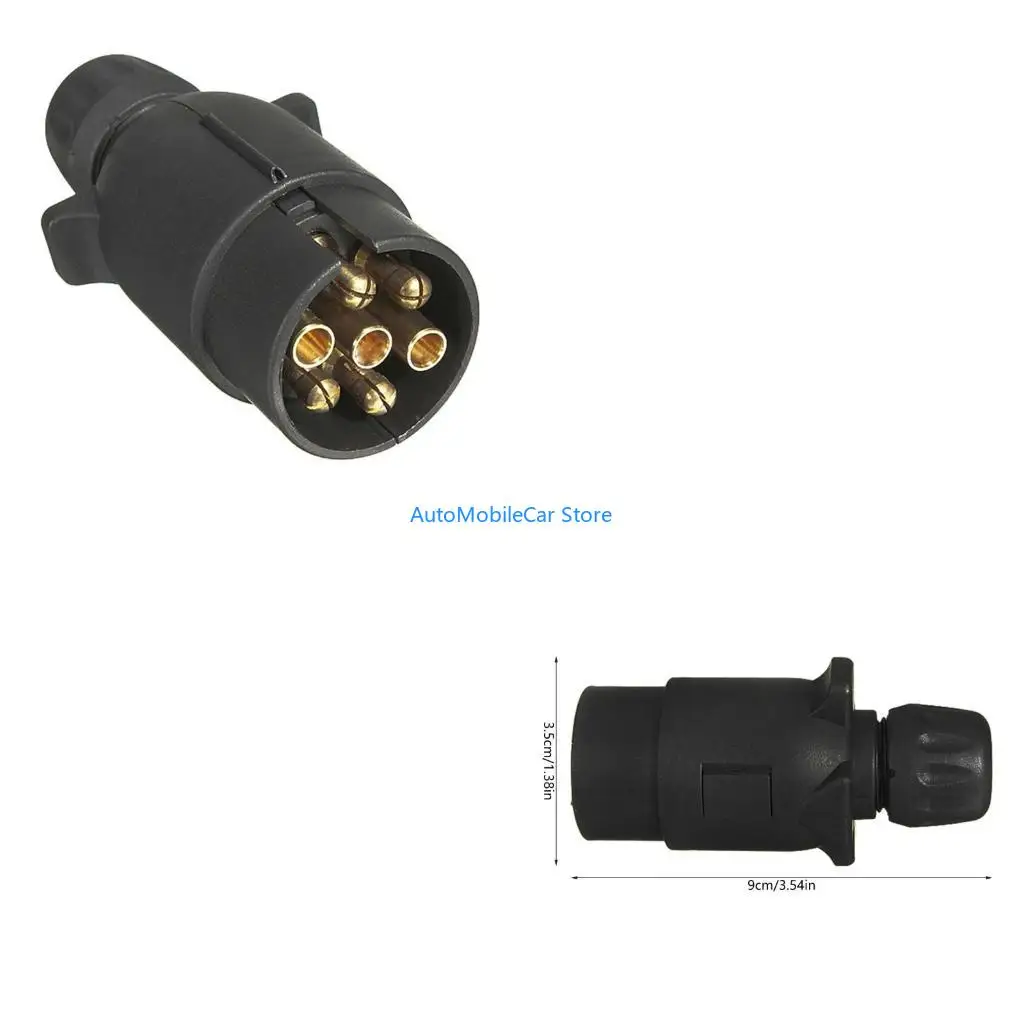 G8TE European Car 7 Way Socket, полузащитный трейлер ABS/Light Conctor, круглый штифт 
G8TE European Car 7 Way Socket, полузащитный трейлер ABS/Light Conctor, круглый штифт