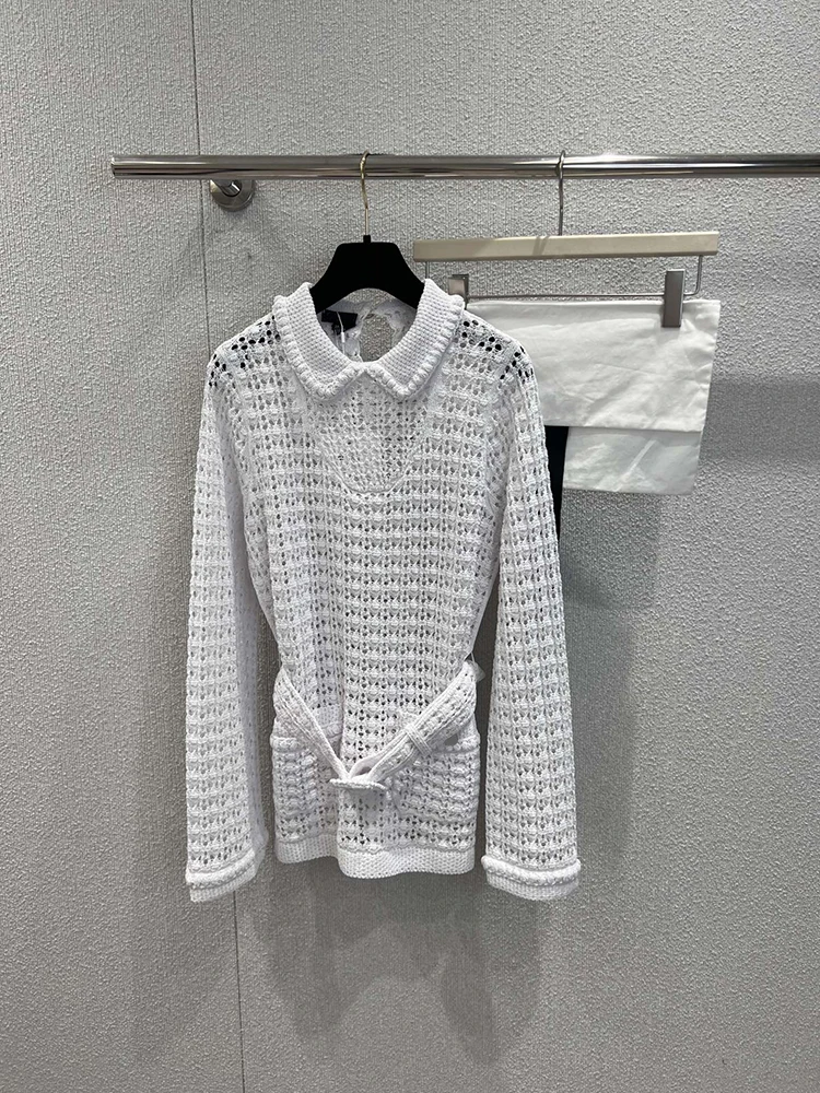 SVORYXIU осень зима новый стиль выдолбленный пояс вязаная верхняя одежда женский белый модный удобный пуловер
SVORYXIU осень зима новый стиль выдолбленный пояс вязаная верхняя одежда женский белый модный удобный пуловер