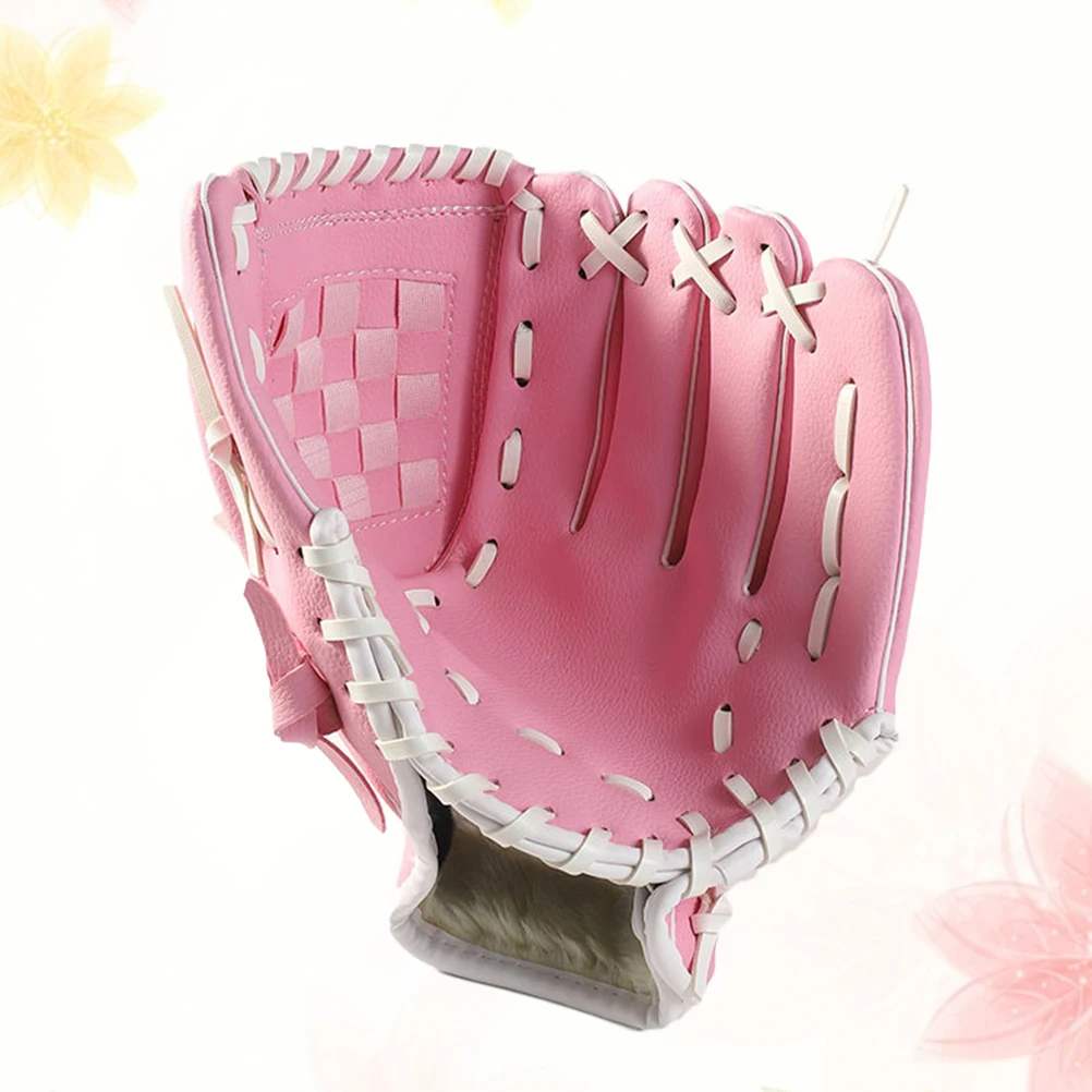 11 .5 Baseball Gloves Thickened Softball Pitching Mini Training Hand Left Pink Adult Catchers Mitt Child
11 .5 Baseball Gloves Thickened Softball Pitching Mini Training Hand Left Pink Adult Catchers Mitt Child