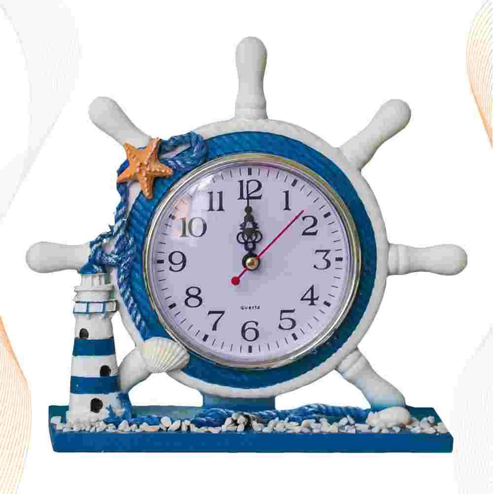1Pc Nautical Style Clock Displayer Artistic Desk Clock Room Arrangement for Home (Lighthouse) Ocean Style Ornaments
1Pc Nautical Style Clock Displayer Artistic Desk Clock Room Arrangement for Home (Lighthouse) Ocean Style Ornaments